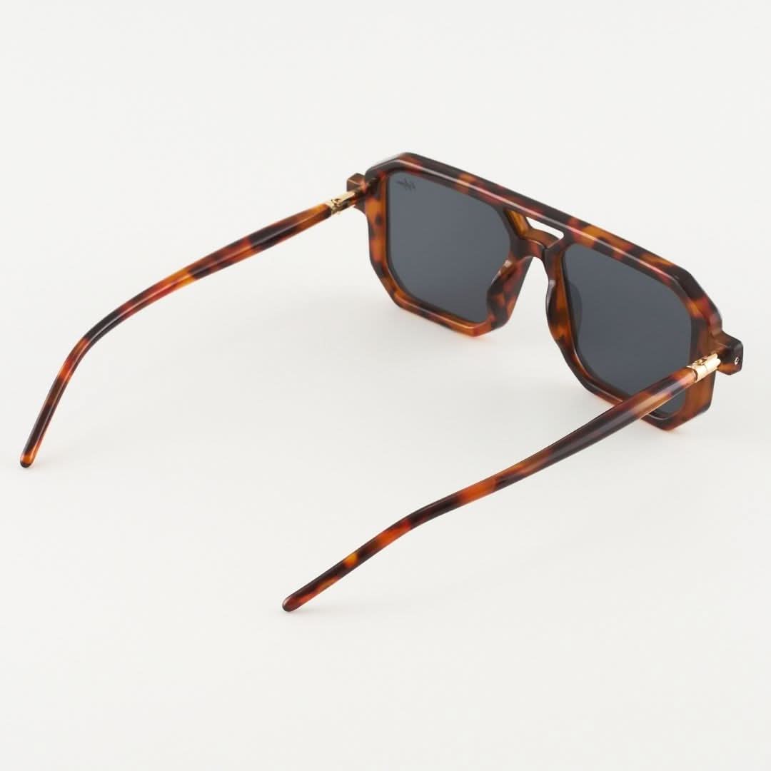 Elion Leopárd Fekete Napszemüveg